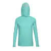Nova Roupa de Pesca com Capuz Masculina para Exterior Transfronteiriça, Roupa de Proteção Solar para Praia, Caminhada e Pesca, Roupa Justa ao Corpo