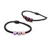 L153 con Banda de Goma de Letras Anillo para el Cabello de Alta Elasticidad Cuerda para el Cabello Cuadrada Pequeña Joyería Venta al por Mayor Fabricantes de Accesorios para el Cabello