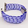Adequado para Apple Watch Apple Iwatch345678910Se Resina S12 Transparente de Três Peças Pulseira Ultra4