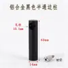 Tubo redondo sólido de aleación de aluminio protector de columna tira de borde estantería barandilla estante de gabinete de vino estante de metal protector de estantería de supermercado