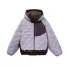 Roupas Masculinas North Boundary 2025 Inverno Novo Jaqueta Puffer com Capuz Patchwork de Cor Contrastante Marca Tendência Masculina Jaqueta Quente para Exterior