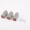 Dechi DT04-6P conector de arnés de cableado impermeable a prueba de polvo para coche Conector de terminal de cable