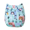 Pañales para Bebé Estampado Digital Pañales a Prueba de Fugas Pañales Lavables para Bebé Pantalones de Pañal para Niños Pañales de Entrenamiento Pañales