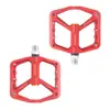 DRCKHROS Pedal de Bicicleta Pedal de Fibra de Nylon Rolamento Peilin Pedal de Bicicleta Antiderrapante Combinação para Pedalar