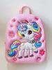 Mochila infantil con dibujos animados en 3D, moderna, para guardería, con diseño de unicornio de EVA y cáscara de huevo.