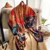 Ciudad de Yiwu Youhu Primavera y Verano Alta Gama Versátil Seda Imitación Delgado Bufanda Moda Clásica Larga Bufanda Venta al por Mayor
