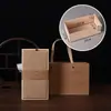Caja de regalo de madera vacía con tapa abatible hecha a medida Caja de madera para el Festival de Medio Otoño Caja de embalaje para té Caja de regalo Bolsa de regalo otro
