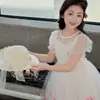 Vestido Princesa de Malha de Verão para Meninas 2026 Novo Estilo para Crianças Maiores, Vestido de Fada para Meninas Pequenas, Vestido Formal