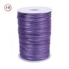 Línea 5 Hilo Tejido a Mano de 2.5 mm Seda Coreana Cuerda Roja Collar Pulsera Cadena para la Cintura Hilo de Joyería Hilo Anudado Chino Multicolor