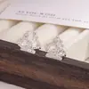 Brincos de Renda Super Fada Sem Furo para Mulheres, Design Exclusivo com Estilo Minimalista de Alto Padrão