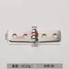Bisagra de Caballete Larga de Ángulo Recto Bisagra Plana de Hierro para Puerta de Gabinete Bisagra para Caja de Madera Caballete de Madera Multifuncional para Niños Bisagra de Color