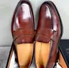 Sapatos Masculinos de Couro de Alta Qualidade Borda Aberta Bico com Contas Couro Bovino de Camada Superior Formal Britânico para Negócios Cadarço Totalmente Feito à Mão por Dentro e por Fora Couro Bovino