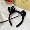 Diadema de Felpa con Cabeza para Lavado de Cara para Mujer, Adorno para el Cabello Nuevo de Dibujos Animados Lindo, Mascarilla de Lavado de Cara, Diadema, Diadema Antideslizante, Accesorios para el Cabello