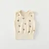 Chaleco para Bebé para Primavera y Otoño, Chaleco de Costilla de Cintura Alta para Proteger la Barriga, Algodón Puro Clase A, Chaleco Unisex Anti-Frío para Bebé Ropa de Dormir