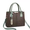 Bolsa de Trabalho Feminina Simples Estampada Bolsa de Mão Moda Europeia e Americana Versátil Feminina Grande Capacidade Ombro Transversal Bolsa Atacado
