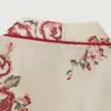 Otoño 2025 Nuevo Moda Callejera Femenina Europea y Americana Chaqueta de Algodón Estilo Kimono Estampada Abrigo Estilo Chanel Tendencia Ins