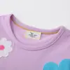Verano 2026 Nuevo Vestido de Ropa Infantil Vestido de Punto de Manga Corta para Niños Vestido para Niñas Distribución y Dropshipping de Ropa Infantil Europea y Americana