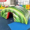 Accesorios inflables moldeados al aire: Túnel de arcoíris, puente de arcoíris, escalera triangular, pirámide, entrenamiento de juego inteligente para padres e hijos