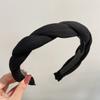 Esponja Lado Ancho Parte Superior Craneal Cara Lavado Banda para el Cabello Retro Viento de Fragancia Pequeña Red para Recoger el Cabello Banda para la Cabeza Popular Verano Presionar Tarjeta para el Cabello