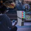 Adequado para Console Ps5 Pro/Slim Ventilador de Resfriamento Universal Controle Inteligente de Temperatura Ventilador Traseiro com Luz Colorida RGB