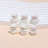 Paisaje Micro Creativo Muñeco Nieve Navideño Llavero DIY Accesorios de Decoración Coche Escritorio Mini Adornos