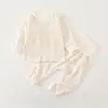 Conjunto de ropa interior para niños, algodón puro, nueva colección de otoño, ropa de estar para bebés y niños pequeños, pijamas para niñas, tops y pantalones de otoño, ropa para niños
