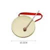 Instrumento Musical Prato de Cobre Gongs e Tambores Props de Três Frases e Meia para Crianças Performance de Palco Gongs e Tambores de Som Puro Grandes e Pequenos Pratos Grandes Pratos Pequenos