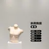 Accesorios de Modelo de Ropa Interior Hombres Mujeres Conjunto Sujetador Panties Molde Cuerpo Falso Medio Cuerpo Soporte de Exhibición en Ventana Cuerpo Completo