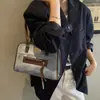 Nova Bolsa Feminina de Mão Moda Outono 2025 Ombro Textura Fashion Casual para o Dia a Dia Sob o Braço Grande Capacidade Bolsa Feminina
