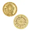 Monedas Conmemorativas de las Doce Constelaciones Monedas de Oro Monedas de Metal Fundido Medallón Conmemorativo Colección de Regalos en Vivo