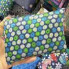 Bolsa de Compras Dobrável 210D em Estoque, Bolsa Tote Fofa com Desenho Animado Floral, Tamanho Grande