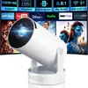 Nuevo modelo transfronterizo HY300Proyector mini 4K de tiro ultra corto ultraportátil con altavoz externo H713 para uso doméstico