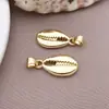 Acessórios para Joias DIY 20 Estilos Banhado a Cobre Ouro Real Vida Marinha Zircônia Incrustada Anel de Suspensão Pingente Pulseira Colar Acessórios