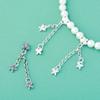 Nuevo Colgante de Borla de Mariposa de Plata Esterlina S925 Estilo Chino de Doble Cara DIY Pulsera Wenwan Material de Accesorios de Plata