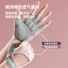 Guantes de Fitness Verano Nuevos Resistentes al Desgaste Transpirables para Hombres y Mujeres Montar al Aire Libre Antideslizantes Engrosados Cojín de Aire Guantes de Medio Dedo