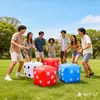 Dados Inflables Grandes, Juego de Dados, Accesorios para Ambiente Divertido, Bar, KTV, Mercado Nocturno, Puesto Callejero, Moderno