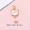 Cuentas Espaciadoras Pequeñas de Perla de Agua Dulce Natural con Agujero Pasante, Materiales para Accesorios de Joyería DIY Hechos a Mano, Pendientes, Pulseras al por Mayor