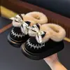 2026 Nuevo Modelo Zapatos de Algodón para Niños Invierno Niñas Interiores y Exteriores Pantuflas de Algodón Engrosadas y Cálidas para Niños Mayores y Niños Pequeños