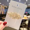 Acessórios de Cabelo Coreanos Dongdaemun com Flor de Strass, Presilhas Laterais, Presilhas para Franja, Presilhas de Sapo, Acessórios de Cabelo Versáteis, Presilhas de Cabelo com Laço