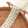 Saia de Borda com Franjas de Borla Xadrez tipo Algodão Poliéster 5cm de Largura Decoração de Toalha de Mesa Fileira de Borlas Bolsas Chapéus Acessórios DIY