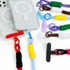 Venta al por mayor del fabricante Popular transfronterizo Dopamina Cordón corto para teléfono móvil de doble extremo más Cuerda trenzada para muñeca de teléfono móvil para prevenir la pérdida