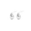 Pendientes Brillantes de Plata de Ley S925 con Forma de Gota de Agua para Mujer, Best-Seller Transfronterizo de Amazon, Estilo Moderno y Genial, Pendientes del Mismo Estilo para Celebridades de Internet