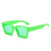 Populares Gafas de Sol Europeas y Americanas de Montura Gruesa y Diseño Sencillo, Gafas Cuadradas de Moda para Exportación, Gafas de Sol Personalizadas de Marco Grande Transfronterizas