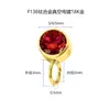 Joias para Piercing em Liga de Titânio F136 com Zircônia e Diamantes Coloridos, Acessórios Personalizados da Moda Super Brilhantes para Hélice da Orelha com Argola, Atacado