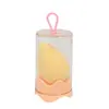 Cordão Marrom Formato de Flor Tubo Uso Duplo Esponja de Maquiagem Cor Esponja de Maquiagem Esponja de Maquiagem Base Líquida Corte Inclinado Formato Irregular Esponja de Maquiagem