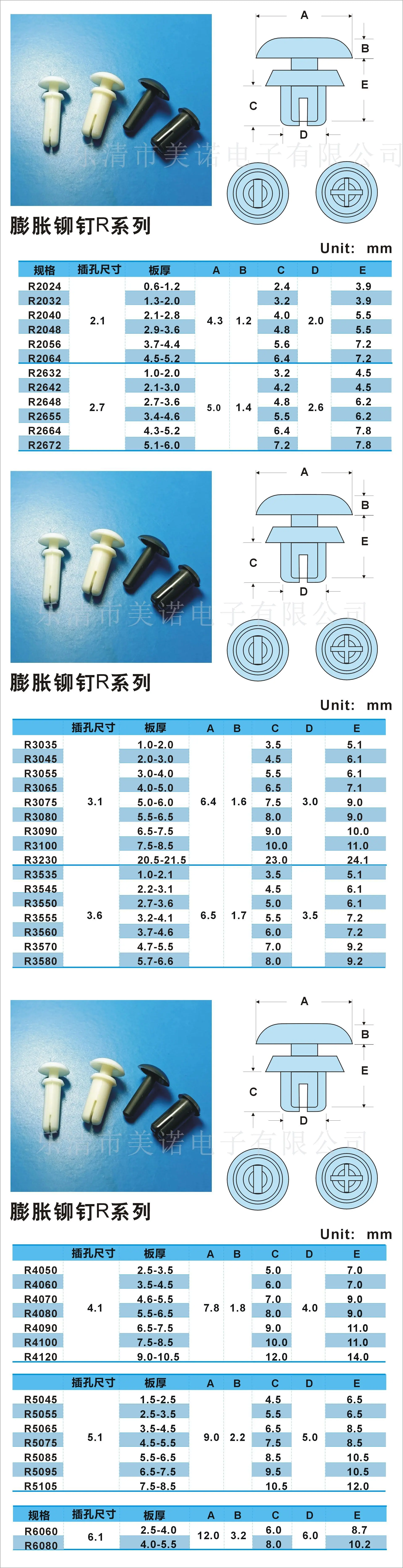 膨胀铆钉