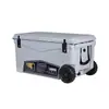 Caixa Térmica para Carro Outdoor 75QT Caixa Refrigeradora para Lanches de Feira Refrigerador para Pesca Marítima Grande Capacidade Piquenique Churrasco