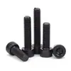 Aço Inoxidável 304 Cabeça Cilíndrica Serrilhada Preta Soquete Sextavado Preto Aço Inoxidável 304 Soquete Sextavado M2-M12