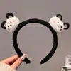Diadema para Lavado de Cara de Otoño e Invierno para Mujer, Lindo Accesorio para el Cabello, Diadema Original para Mascarilla Facial, Diadema de Felpa Antideslizante, Accesorio para el Cabello