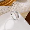 Anillo de Perlas Oreja de Trigo Estilo Coreano Diseño Nicho Sentido Moda Personalizada Lujo Ligero Elegante Combinable Anillo Ajustable para Mujer